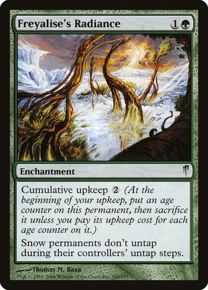 Freyalise's Radiance — Coldsnap