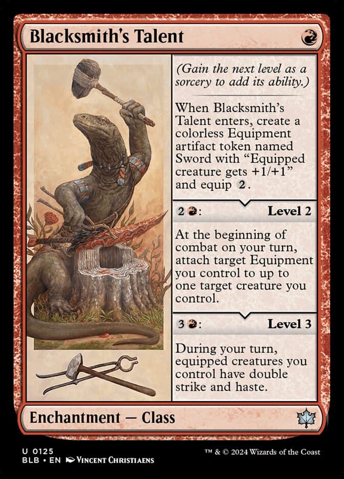 Blacksmith's Talent — Bloomburrow