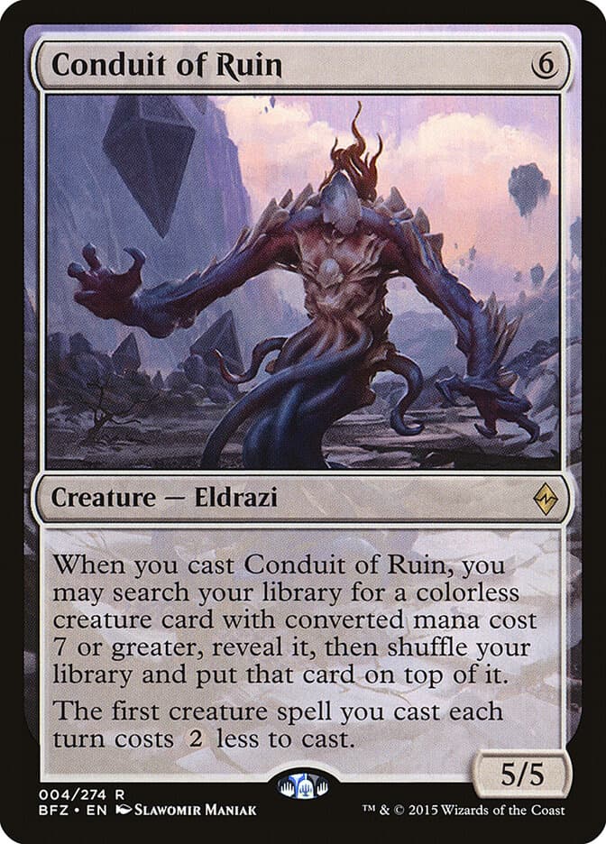 Conduit of Ruin — Battle for Zendikar