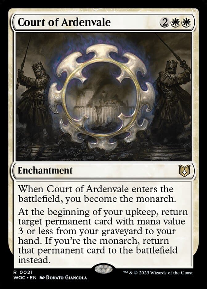 Court of Ardenvale — Wilds of Eldraine Commander