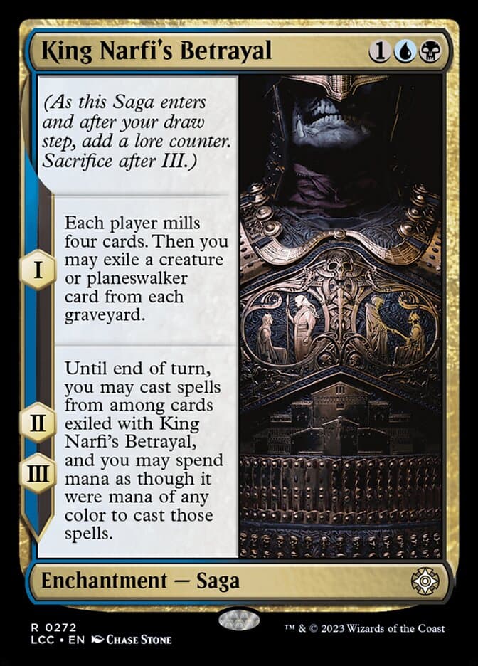 King Narfi's Betrayal — The Lost Caverns of Ixalan Commander