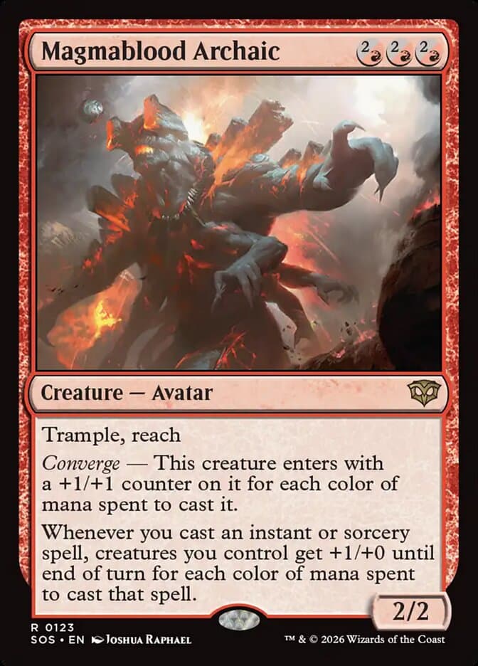 Magmablood Archaic — Secrets of Strixhaven