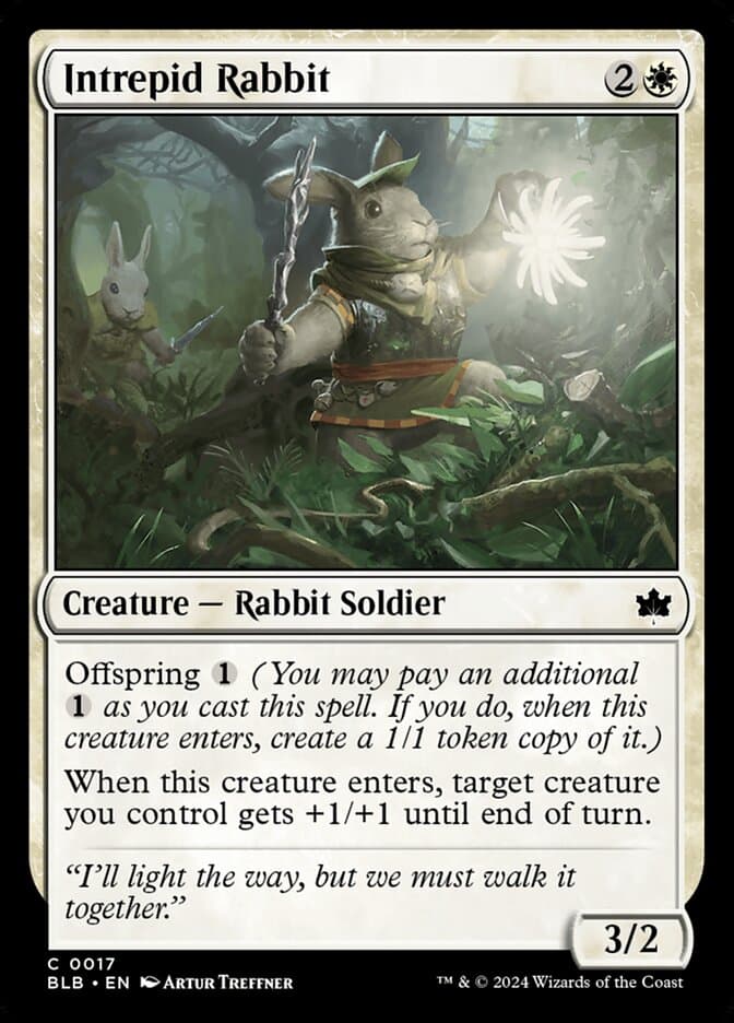 Intrepid Rabbit — Bloomburrow