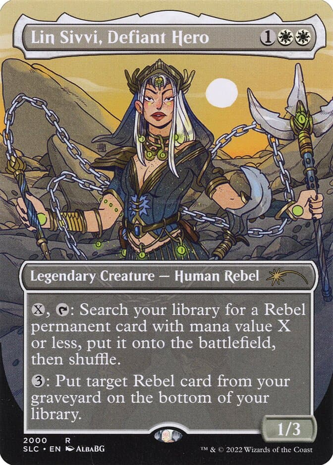Lin Sivvi, Defiant Hero — Secret Lair Countdown