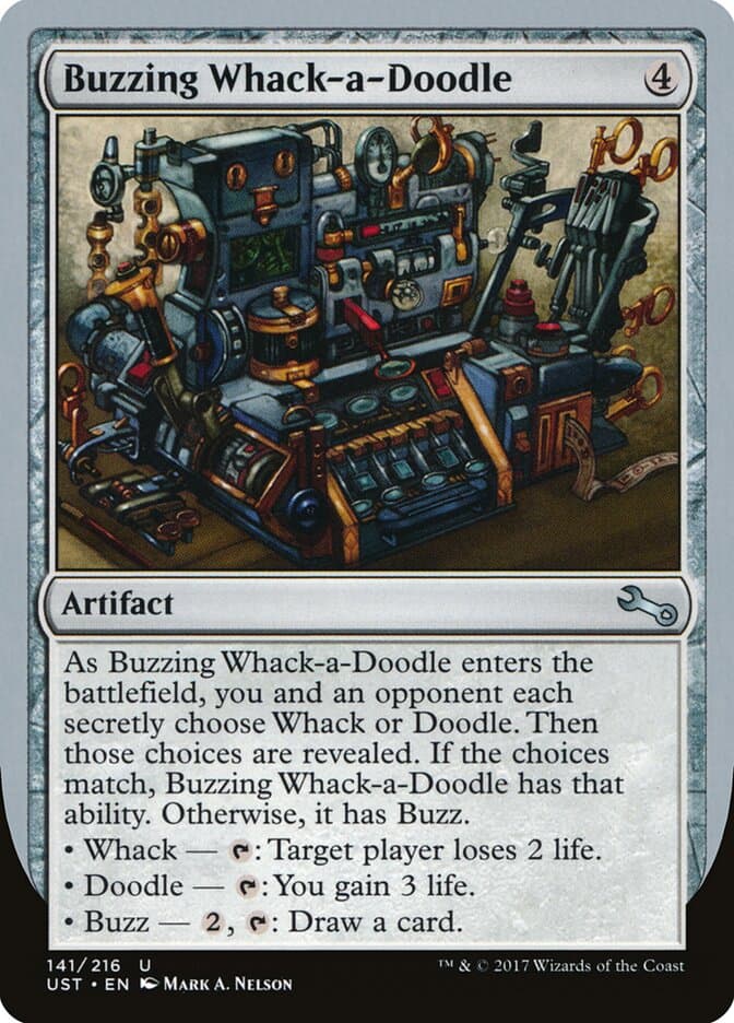 Buzzing Whack-a-Doodle — Unstable