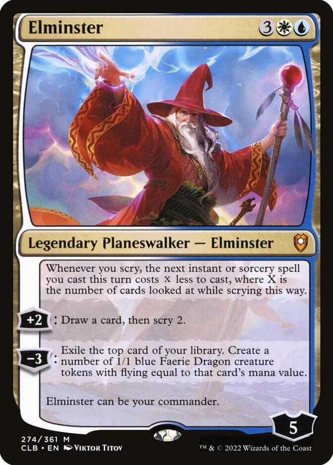Elminster — Commander Legends: Battle for Baldur's Gate