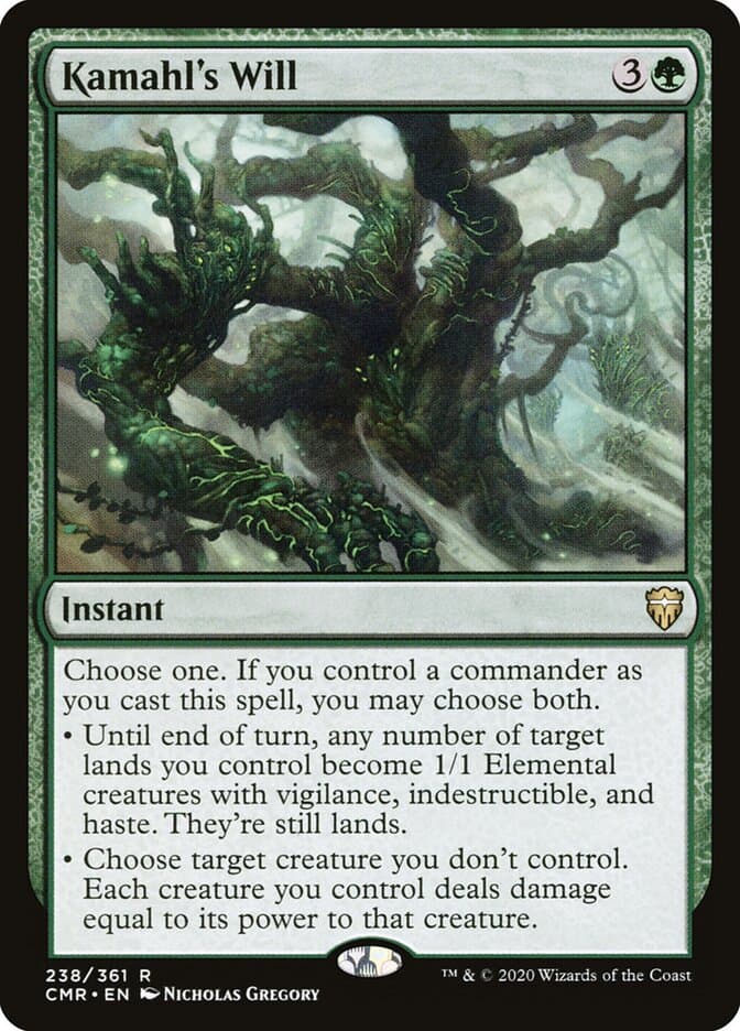 Kamahl's Will — Commander Legends