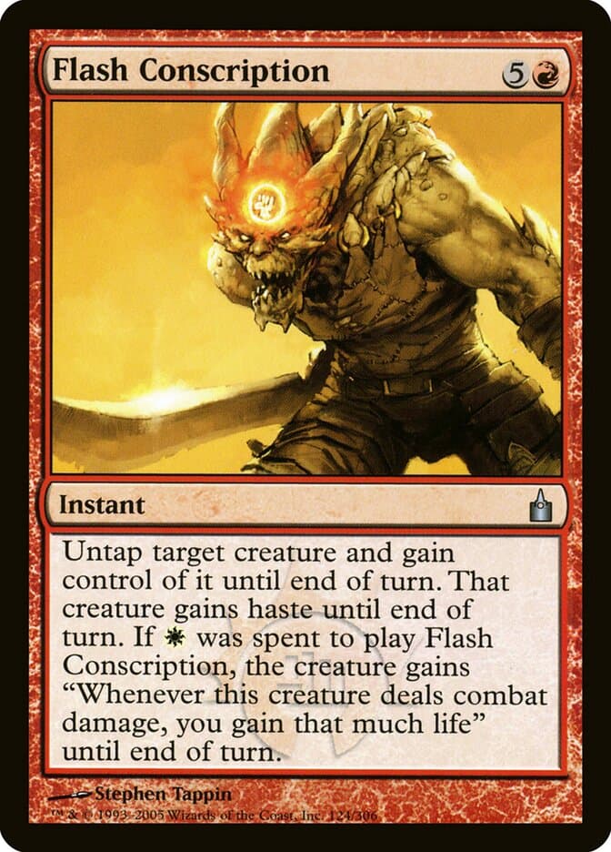 Flash Conscription — Ravnica: City of Guilds