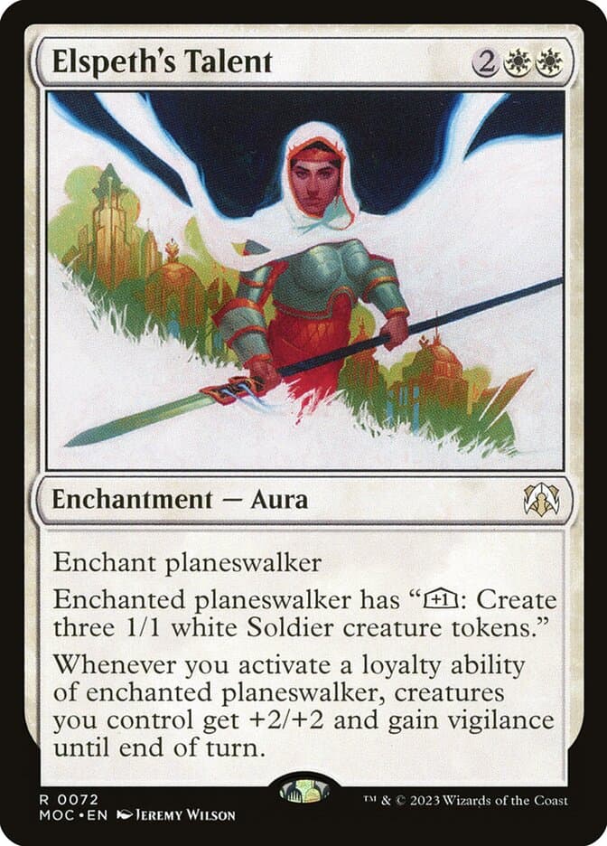Elspeth's Talent — March of the Machine Commander