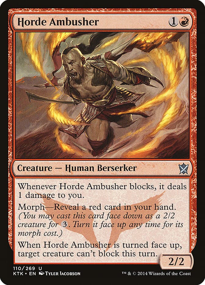 Horde Ambusher — Khans of Tarkir