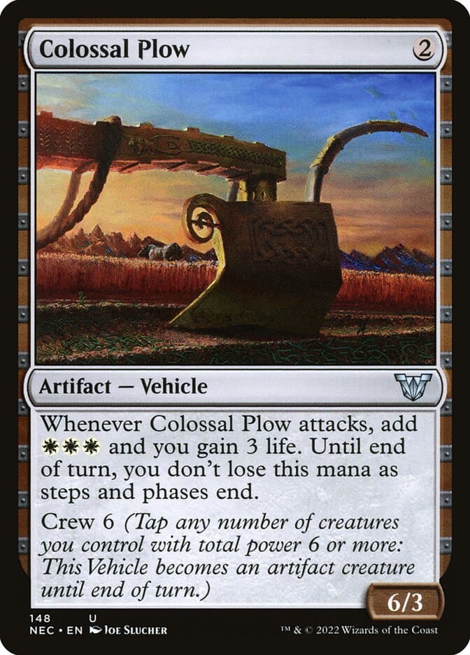 Colossal Plow — Neon Dynasty Commander