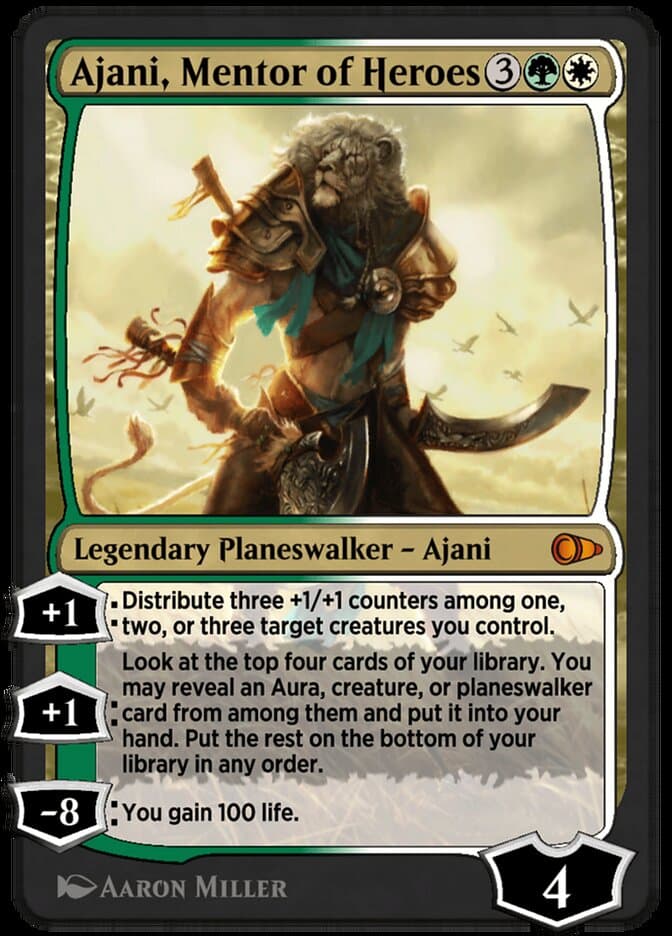 Ajani, Mentor of Heroes — Pioneer Masters