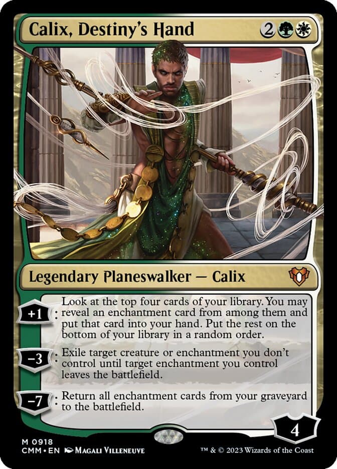 Calix, Destiny's Hand — Commander Masters