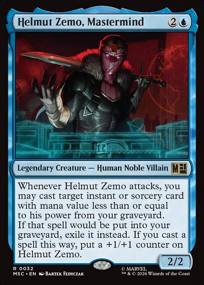 Helmut Zemo, Mastermind — Marvel Super Heroes Commander