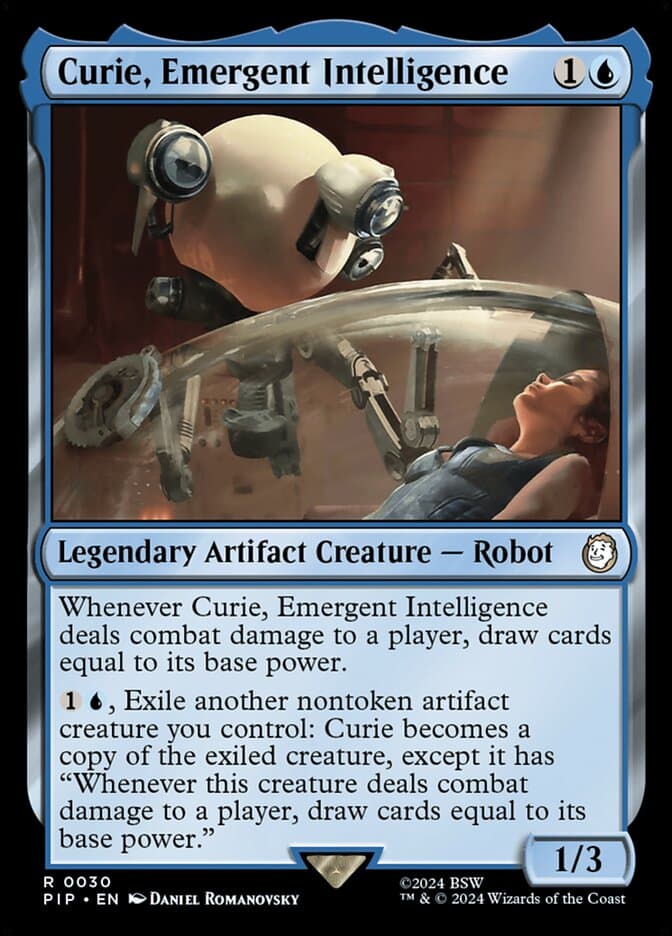 Curie, Emergent Intelligence — Fallout