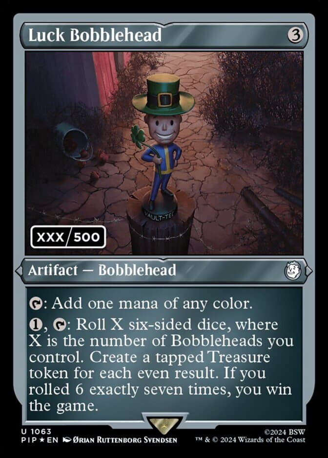 Luck Bobblehead — Fallout