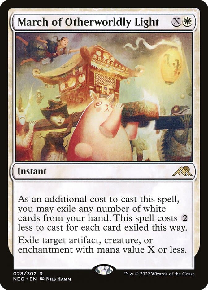 March of Otherworldly Light — Kamigawa: Neon Dynasty