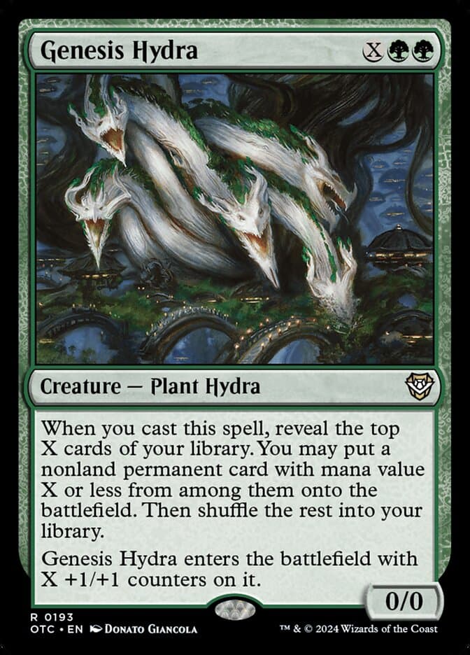 Genesis Hydra — Outlaws of Thunder Junction Commander
