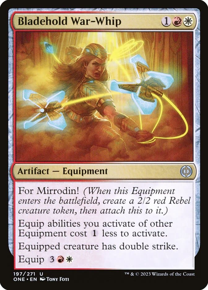 Bladehold War-Whip — Phyrexia: All Will Be One