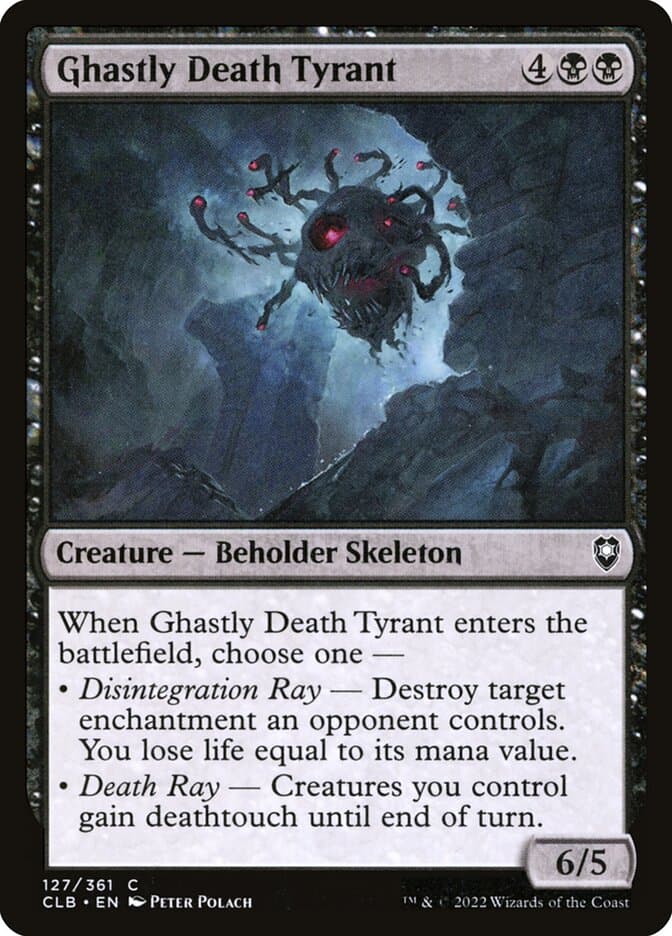 Ghastly Death Tyrant — Commander Legends: Battle for Baldur's Gate