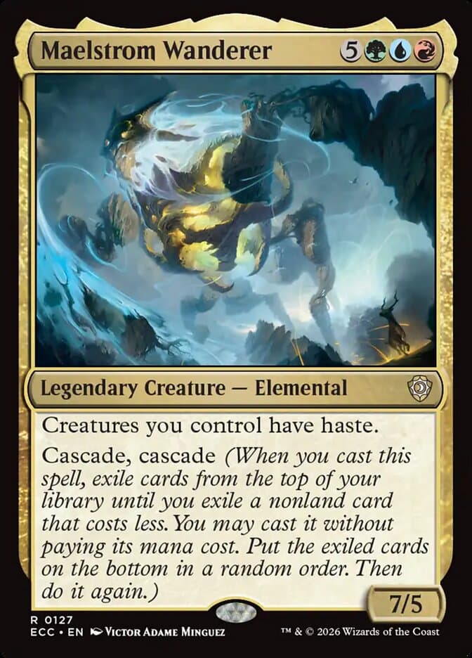 Maelstrom Wanderer — Lorwyn Eclipsed Commander