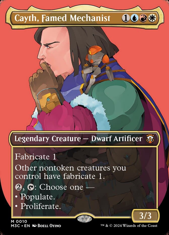 Cayth, Famed Mechanist — Modern Horizons 3 Commander