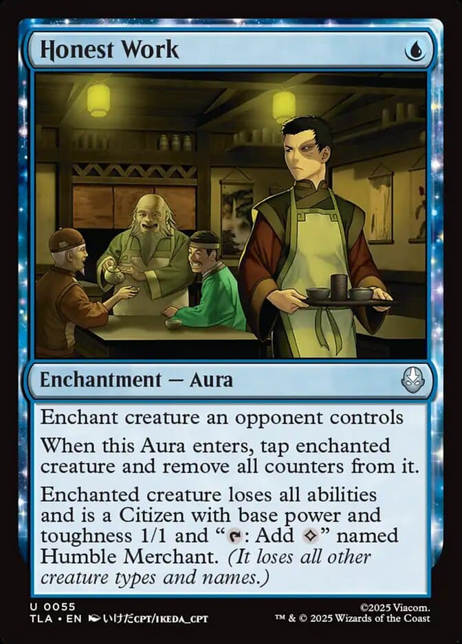 Honest Work — Avatar: The Last Airbender