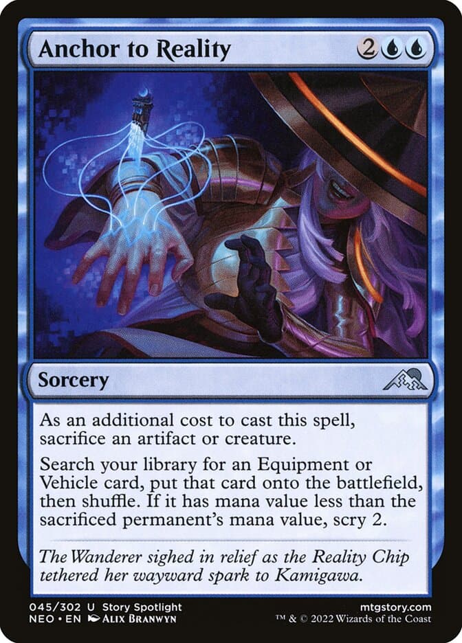 Anchor to Reality — Kamigawa: Neon Dynasty