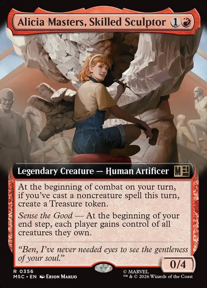 Alicia Masters, Skilled Sculptor — Marvel Super Heroes Commander