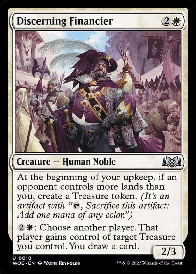 Discerning Financier — Wilds of Eldraine