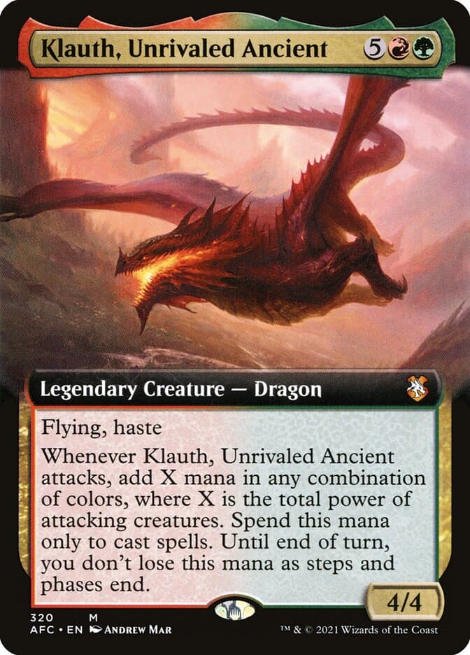 Klauth, Unrivaled Ancient — Forgotten Realms Commander