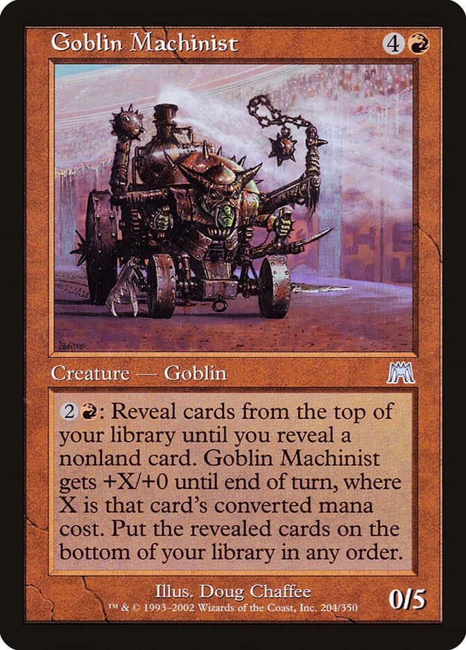 Goblin Machinist — Onslaught