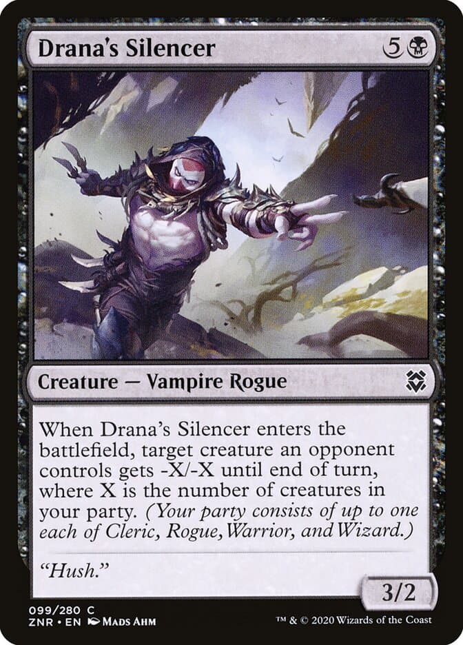 Drana's Silencer — Zendikar Rising