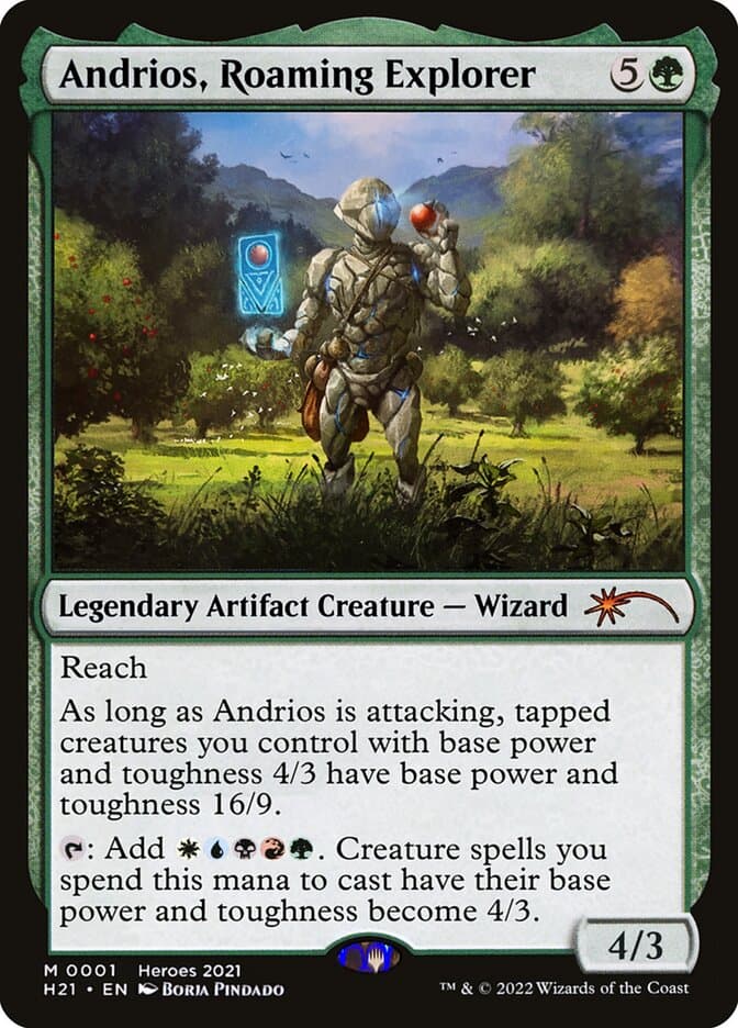 Andrios, Roaming Explorer — 2021 Heroes of the Realm