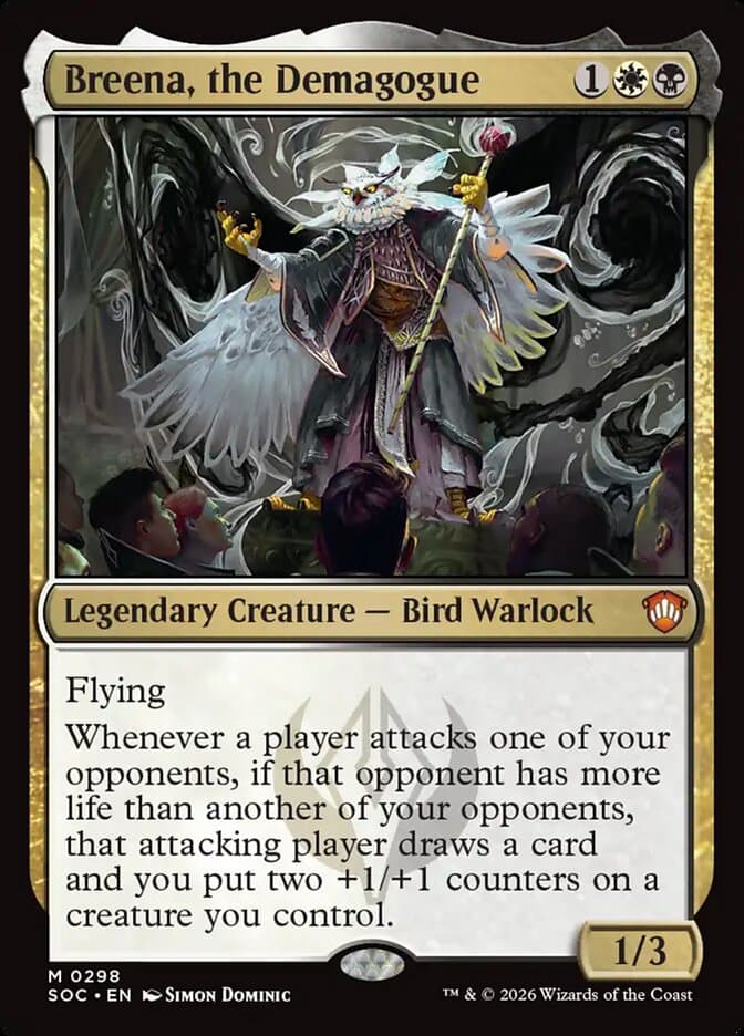 Breena, the Demagogue — Secrets of Strixhaven Commander