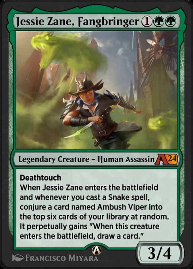 Jessie Zane, Fangbringer — Alchemy: Outlaws of Thunder Junction