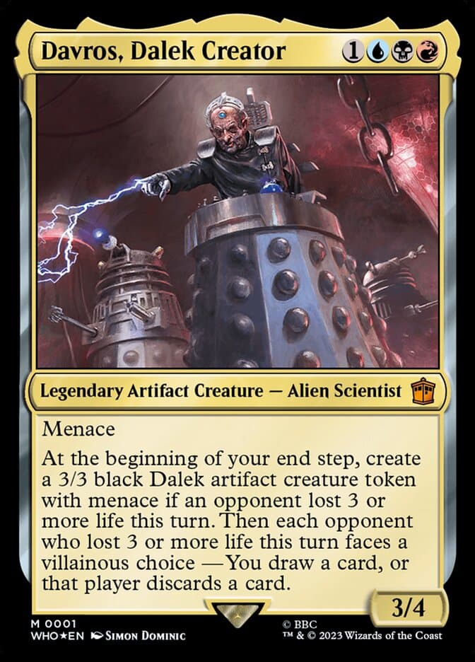 Davros, Dalek Creator — Doctor Who