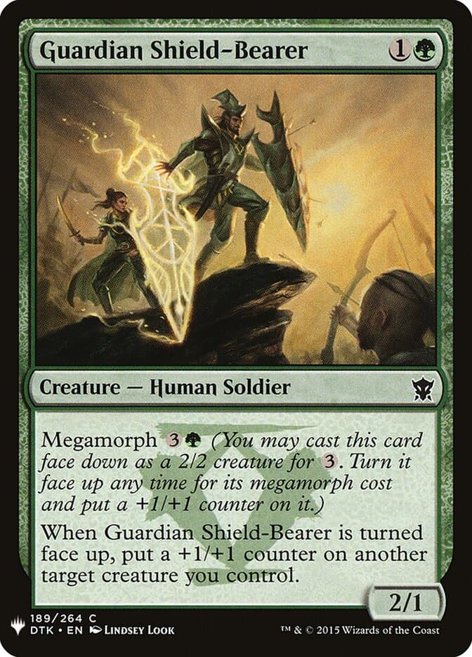 Guardian Shield-Bearer — The List