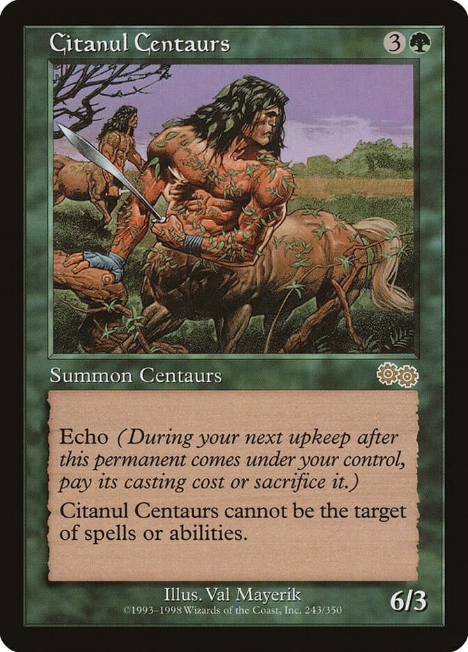 Citanul Centaurs — Urza's Saga