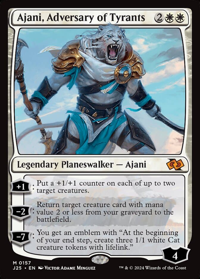 Ajani, Adversary of Tyrants — Foundations Jumpstart