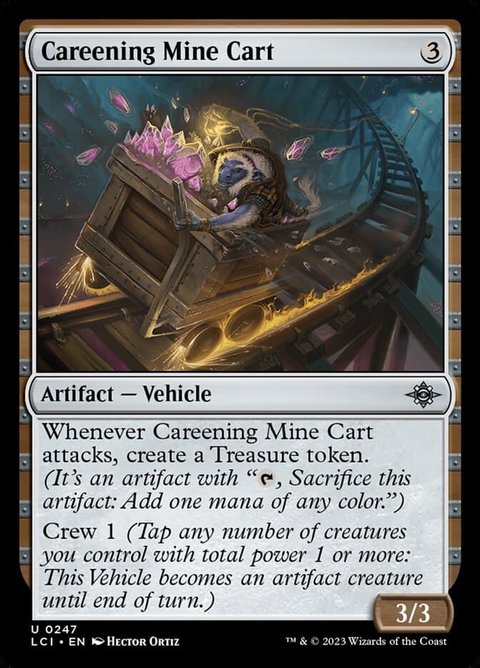 Careening Mine Cart — The Lost Caverns of Ixalan
