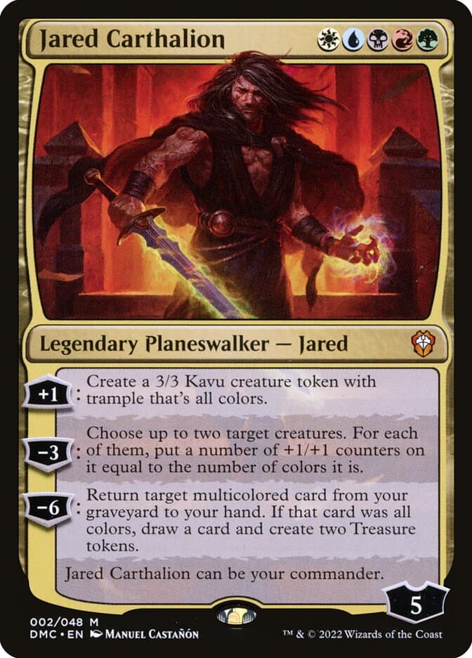 Jared Carthalion — Dominaria United Commander