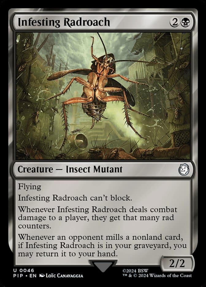 Infesting Radroach — Fallout