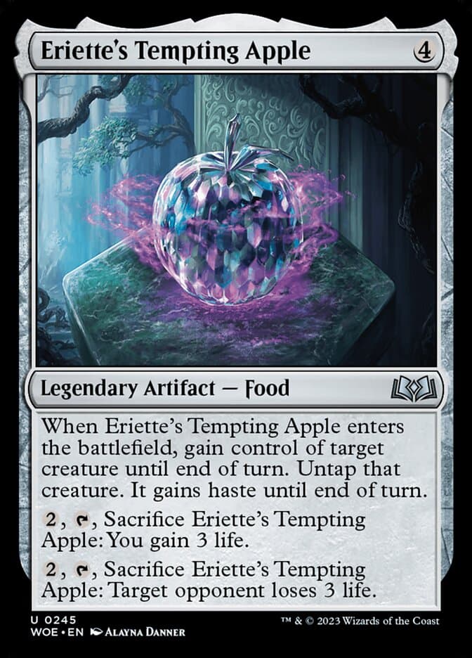 Eriette's Tempting Apple — Wilds of Eldraine