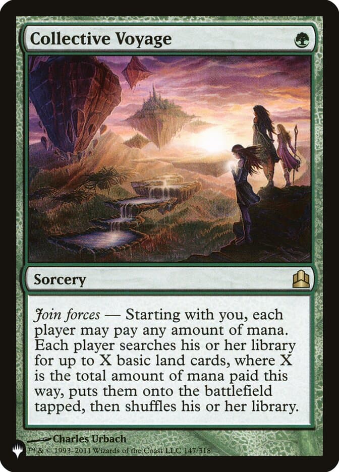 Collective Voyage — The List