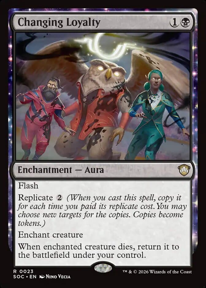 Changing Loyalty — Secrets of Strixhaven Commander
