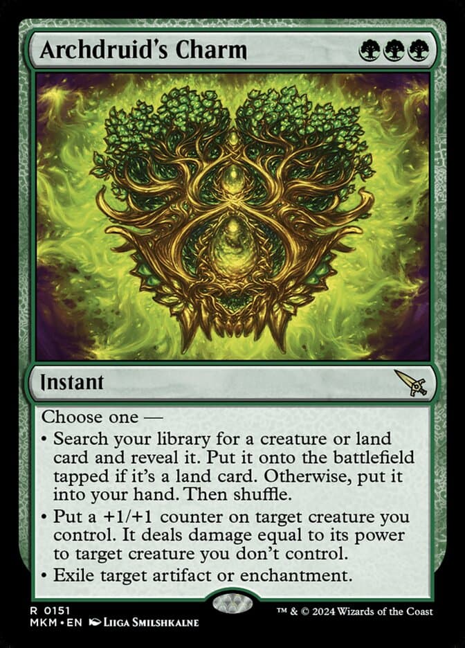 Archdruid's Charm — Murders at Karlov Manor