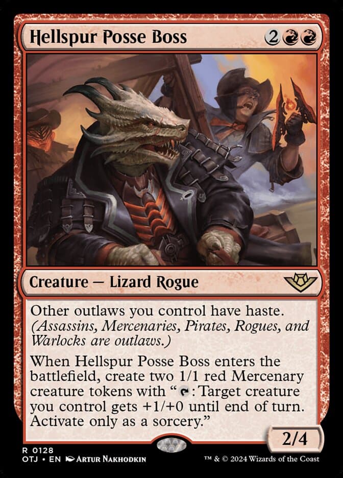 Hellspur Posse Boss — Outlaws of Thunder Junction