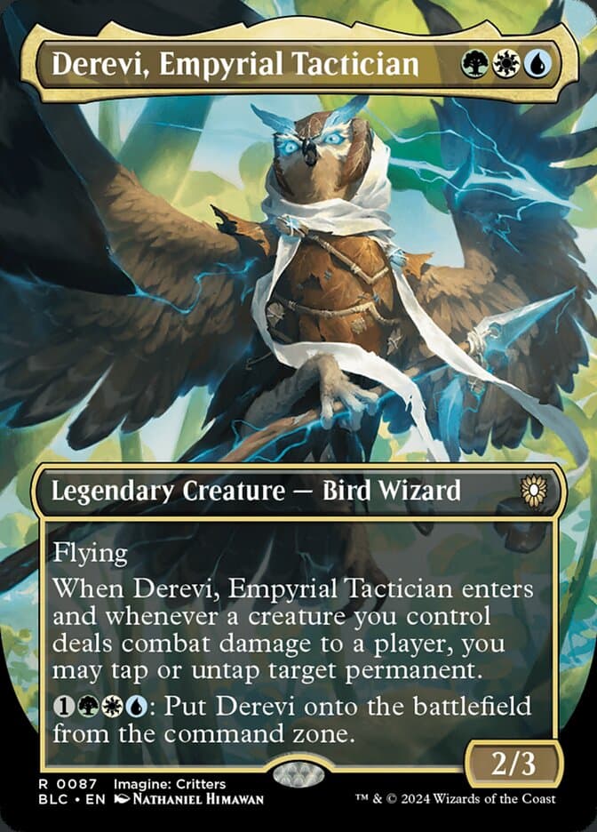 Derevi, Empyrial Tactician — Bloomburrow Commander