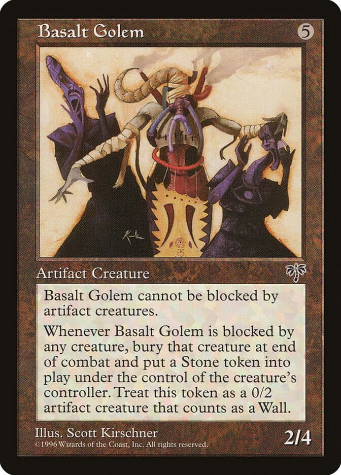 Basalt Golem — Mirage